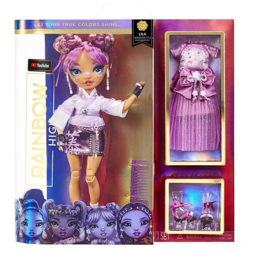 Rainbow High Fashion Doll Series 4 Lila Yamamoto | Toys
