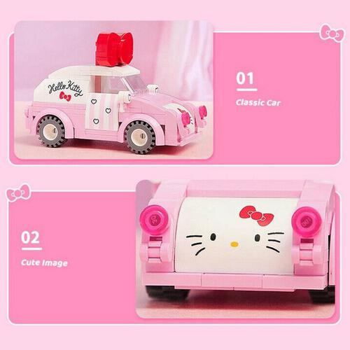 Keeppley Hello Kitty Mini Car