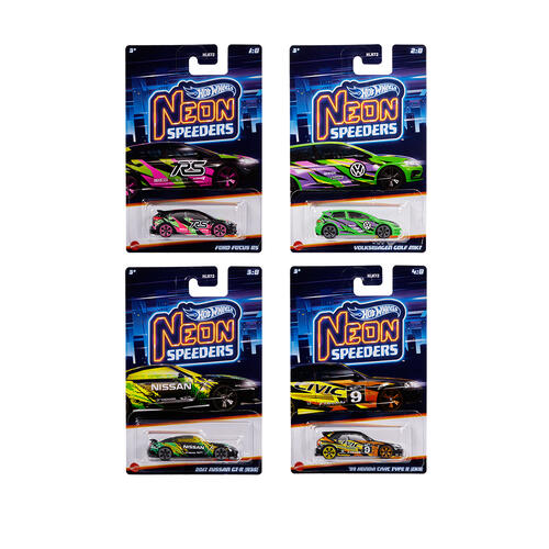 Hot Wheels Neon Speeder Assorted