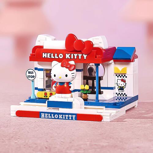 Keeppley Hello Kitty Modern Fashion Shop