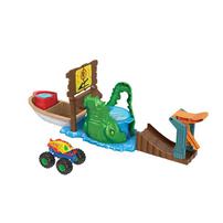 Hot Wheels Monster Trucks Swamp Chomp Playset