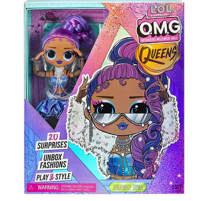 Dina open up the new lol mega set its the mega ball magic set it has 1, Dolls