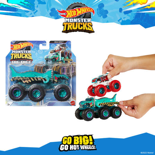 Hot Wheels Monster Trucks Monster Rigs Assorted