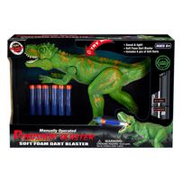 Dino Might Dinosaur Soft Foam Dartblaster Assorted