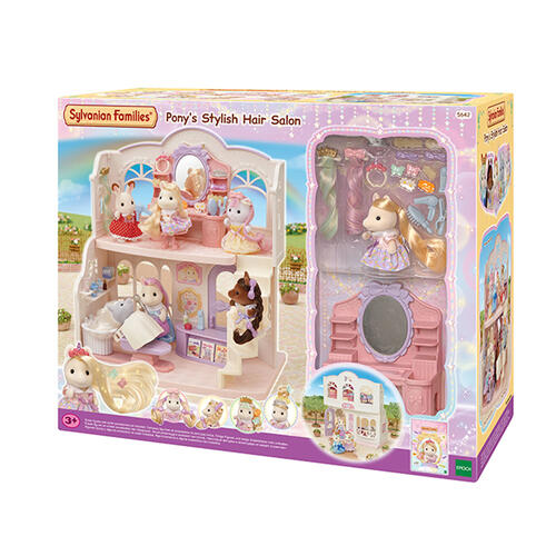 Sylvanian ซิลเวเนียน ร้านทำผมเปิดใหม่ สไตล์ Sylvanian Families Pony